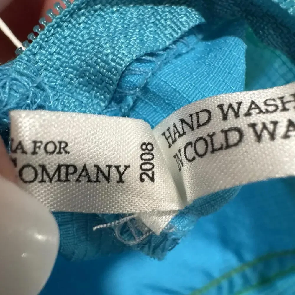 American Girl‎ Doll Blue and Green Duffel Bag Small Micro
